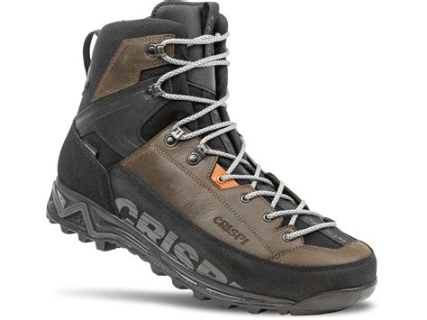Crispi boots on sale - Product Description. The Crispi Wild Rock Plus 800-gram hunting boots were built to handle the cold temperatures that late-season hunts bring. Everything about this boot screams, “Take me outside,” even on the coldest and wettest of days. The Wild Rock Plus is our heaviest insulated boot with 800 grams of Gore Duratherm XL Kelvin insulation ...